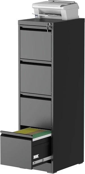 4 Drawer Vertical Filing Cabinet for Home Office 4 Drawer Vertical Filing Cabinet for Home Office