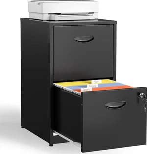 2 Drawer Metal File Cabinet with Lock for Office 2 Drawer Metal File Cabinet with Lock for Office