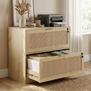 2 Drawer Lateral File Cabinet with Lock, Printer Stand 2 Drawer Lateral File Cabinet with Lock, Printer Stand