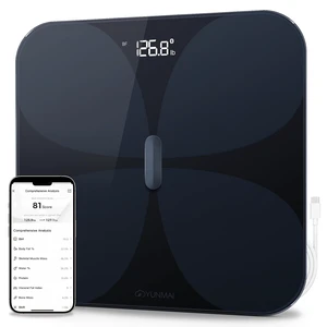 Smart Scale with BMI, Body Fat, Muscle Mass & Body Weight 13 Body Composition Accurate Digital Bathroom Scale, Bluetooth, Health Compatible, Rechargeable 400lb Smart Scale with BMI, Body Fat, Muscle Mass & Body Weight 13 Body Composition Accurate Digital Bathroom Scale, Bluetooth, Health Compatible, Rechargeable 400lb