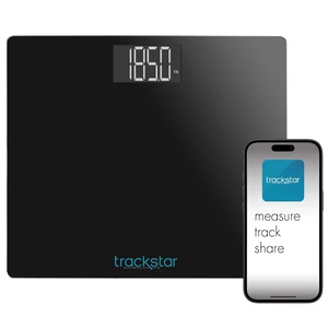 Wide-Platform Digital Bluetooth Body Weight Scale, Black Wide-Platform Digital Bluetooth Body Weight Scale, Black