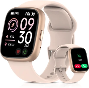 Smart Watch for Men & Women with Alexa Built-in 1.83" HD Fitness Tracker, Bluetooth 5.3 Call, Heart Rate SpO2 Sleep Monitor, IP68 Waterproof, 100+ Sports Modes (Rose Gold) Smart Watch for Men & Women with Alexa Built-in 1.83" HD Fitness Tracker, Bluetooth 5.3 Call, Heart Rate SpO2 Sleep Monitor, IP68 Waterproof, 100+ Sports Modes (Rose Gold)