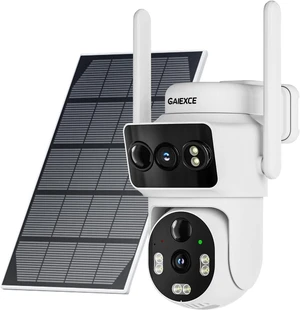 4K Three-Lens WiFi Outdoor Security Camera Wired Plug-in 4K Three-Lens WiFi Outdoor Security Camera Wired Plug-in