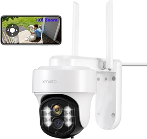 2K HD Security Camera with 10X Zoom & Auto Tracking 24/7 Recording 2K HD Security Camera with 10X Zoom & Auto Tracking 24/7 Recording