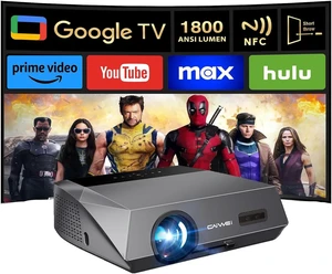 2300 ANSI Ultra HD 4K Smart Projector Daylight Bright, ToF Auto Focus, HDMI ARC, DD+, Bluetooth, WiFi 6 for Home Theater, Outdoor Movie, Church, Bar 2300 ANSI Ultra HD 4K Smart Projector Daylight Bright, ToF Auto Focus, HDMI ARC, DD+, Bluetooth, WiFi 6 for Home Theater, Outdoor Movie, Church, Bar