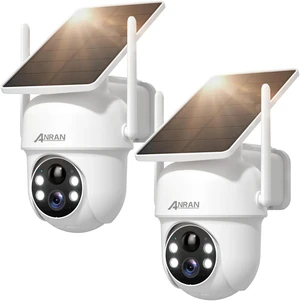 2K Solar Wireless Outdoor Security Cameras for Home Security 2 Pcs 2K Solar Wireless Outdoor Security Cameras for Home Security 2 Pcs