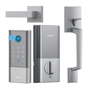 Fingerprint Smart Lock Handle Set Built-in WiFi, 16-Month Battery Life Fingerprint Smart Lock Handle Set Built-in WiFi, 16-Month Battery Life