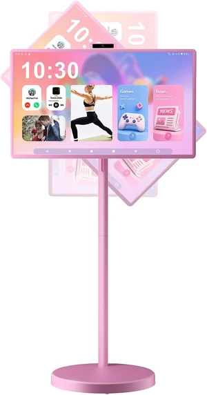 Smart Portable TV on Wheels Smart Portable TV on Wheels