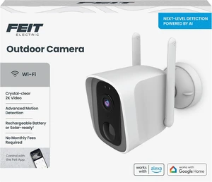 Smart Outdoor Wireless Security Camera, 2K HD, Battery Powered or Solar-Ready, Advanced Motion Detection, 2.4GHz Wi-Fi, 30ft. Night Vision, 2-Way Audio, Micro SD Card Storage Smart Outdoor Wireless Security Camera, 2K HD, Battery Powered or Solar-Ready, Advanced Motion Detection, 2.4GHz Wi-Fi, 30ft. Night Vision, 2-Way Audio, Micro SD Card Storage