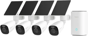4K Solar Security Camera Wireless Outdoor, 2.4/5GHz WiFi, 4-Cam Kit 4K Solar Security Camera Wireless Outdoor, 2.4/5GHz WiFi, 4-Cam Kit