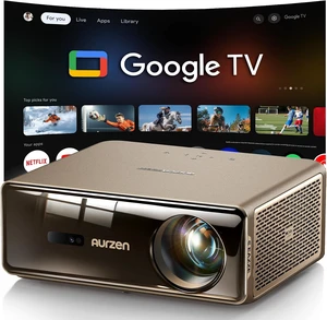 EAZZE D1 MAX Google TV Projector, 1000 ANSI, 4K Support & MEMC EAZZE D1 MAX Google TV Projector, 1000 ANSI, 4K Support & MEMC