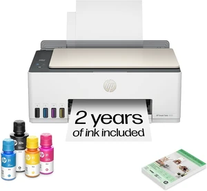 Smart Tank 5103 Wireless All-in-One Ink Tank Printer, 2 Years of Ink, 100 Sheets of Photo Paper Included, Cartridge-Free, Refillable, AI-Enabled (5D1B2A) Smart Tank 5103 Wireless All-in-One Ink Tank Printer, 2 Years of Ink, 100 Sheets of Photo Paper Included, Cartridge-Free, Refillable, AI-Enabled (5D1B2A)