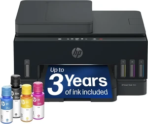 Smart Tank 7603 Wireless All-in-One Ink Tank Printer with Fax & Copier, up to 3 Years of Ink Included, Best for Home Office, Cartridge-Free Refillable, AI-Capable (D34F7A) Smart Tank 7603 Wireless All-in-One Ink Tank Printer with Fax & Copier, up to 3 Years of Ink Included, Best for Home Office, Cartridge-Free Refillable, AI-Capable (D34F7A)