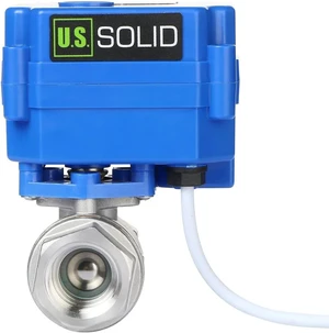 Motorized Ball Valve, 1/2" NSF Certified 304SS with Full Port, 9-24V AC/DC, 2 Wire Auto Return Setup Motorized Ball Valve, 1/2" NSF Certified 304SS with Full Port, 9-24V AC/DC, 2 Wire Auto Return Setup