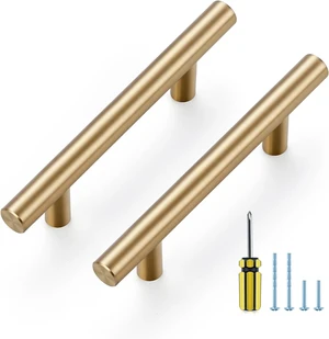 3 Inch Hole Center Champagne Bronze Cabinet Handles, 30-Pack 3 Inch Hole Center Champagne Bronze Cabinet Handles, 30-Pack