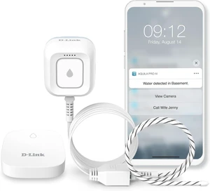 WiFi Water Leak Detector Starter Kit with 2 Flood & Leak Sensors WiFi Water Leak Detector Starter Kit with 2 Flood & Leak Sensors