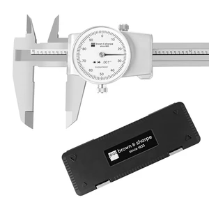Precision 6-Inch Dial Caliper, Stainless Steel Measuring Tool Precision 6-Inch Dial Caliper, Stainless Steel Measuring Tool