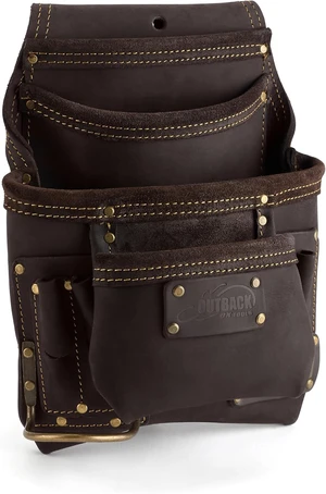 Pro Full Grain Leather Tool Pouches with Double Stitching & Rivet-Reinforced Pockets Pro Full Grain Leather Tool Pouches with Double Stitching & Rivet-Reinforced Pockets