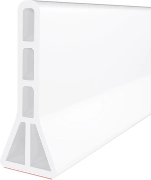 3"H Shower Threshold Water Dam, Water Guard, 59 Inch (White) 3"H Shower Threshold Water Dam, Water Guard, 59 Inch (White)