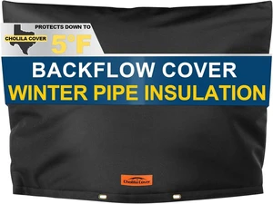 36"x24" 7-Layer Insulated Backflow Cover (Black) 36"x24" 7-Layer Insulated Backflow Cover (Black)