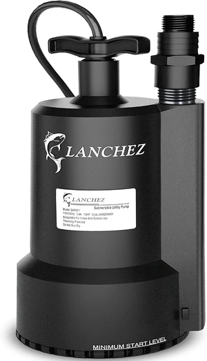 1/2 HP 2450GPH Submersible Sump Pump, Thermoplastic Portable Utility Pump with 10FT Cord for Pools, Basements & Ponds 1/2 HP 2450GPH Submersible Sump Pump, Thermoplastic Portable Utility Pump with 10FT Cord for Pools, Basements & Ponds