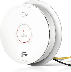 Interconnected Hardwired Smoke & Carbon Monoxide Detector Interconnected Hardwired Smoke & Carbon Monoxide Detector