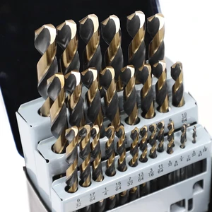 29-Piece M2 Metal Twist Drill Bit Set with Case 29-Piece M2 Metal Twist Drill Bit Set with Case