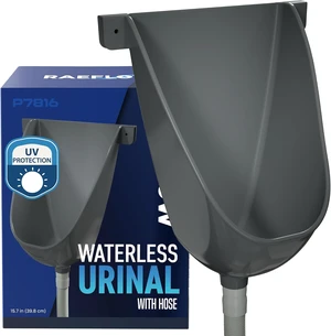 UV Resistant Waterless Urinal with Hose, Outdoor Urinal for Men UV Resistant Waterless Urinal with Hose, Outdoor Urinal for Men