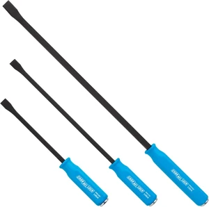 3-PC Professional Pry Bar Set, Ergonomic Molded Grip, Made in USA, 12/17/25 in 3-PC Professional Pry Bar Set, Ergonomic Molded Grip, Made in USA, 12/17/25 in
