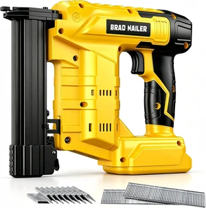 2-in-1 Cordless Brad Nailer for Dewalt 20V Battery (Tool Only) 2-in-1 Cordless Brad Nailer for Dewalt 20V Battery (Tool Only)
