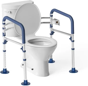 Adjustable Toilet Safety Frame for Seniors