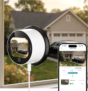 2K Window Camera with LCD Touchscreen, 2.4 & 5GHz WiFi, 24/7 Recording 2K Window Camera with LCD Touchscreen, 2.4 & 5GHz WiFi, 24/7 Recording