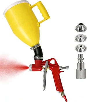Drywall Texture Sprayer Gun with 3L Hopper for Wall & Ceiling Texture Drywall Texture Sprayer Gun with 3L Hopper for Wall & Ceiling Texture