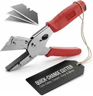 Multi-Cut Utility Cutter with Quick Change Blade for Cable, Hose & DIY Multi-Cut Utility Cutter with Quick Change Blade for Cable, Hose & DIY