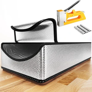 Attic Stairs Insulation Cover 25"x54"x11" Pull Down Ladder Attic Door Cover for Garage, Easy Install with 400 Staples Attic Stairs Insulation Cover 25"x54"x11" Pull Down Ladder Attic Door Cover for Garage, Easy Install with 400 Staples