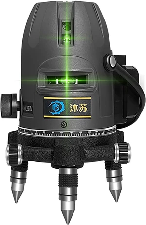 (Outdoor Super Bright) 5 Lines Green Cross Line Laser Level 360 Self Leveling Precision Level Tool with 360° Rotating Base, Digital Li-ion Battery, 5 Strong Light Spots & 1 Plumb Point (Outdoor Super Bright) 5 Lines Green Cross Line Laser Level 360 Self Leveling Precision Level Tool with 360° Rotating Base, Digital Li-ion Battery, 5 Strong Light Spots & 1 Plumb Point