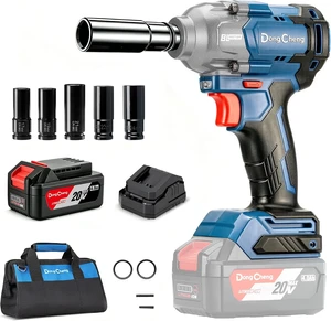 20V Brushless 1/2" Impact Wrench, 503 ft-lbs (682N.m) Impact Gun