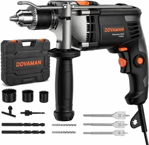 7.5A Corded 1/2'' Hammer Impact Drill 7.5A Corded 1/2'' Hammer Impact Drill