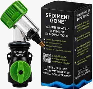 The Original Water Heater Sediment Removal & Flush Kit The Original Water Heater Sediment Removal & Flush Kit