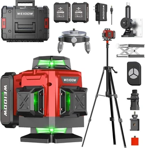 360° Green Cross Line Self Leveling Laser Level Measuring Tool 360° Green Cross Line Self Leveling Laser Level Measuring Tool