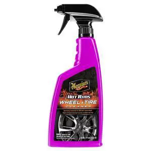 Meguiar's Hot Rims Wheel and Tire Cleaner, G9524, 24 oz, Spray Meguiar's Hot Rims Wheel and Tire Cleaner, G9524, 24 oz, Spray