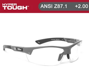 Hyper Tough Safety Bifocal Glasses 2.00 with Z87.1 Poly-Carbonate Lens HTSB2.0-622324 Hyper Tough Safety Bifocal Glasses 2.00 with Z87.1 Poly-Carbonate Lens HTSB2.0-622324