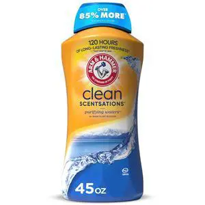 ARM & HAMMER Scent Booster, Laundry Beads Alternative, Purifying Waters scent, 45 Oz ARM & HAMMER Scent Booster, Laundry Beads Alternative, Purifying Waters scent, 45 Oz
