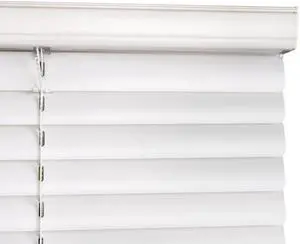 Mainstays Cordless Vinyl Light Filtering Window Blinds, White, 1 in Slats, 1-Piece, 23 in W x 64 in L Mainstays Cordless Vinyl Light Filtering Window Blinds, White, 1 in Slats, 1-Piece, 23 in W x 64 in L