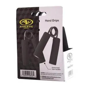 Athletic Works Hand Grips, Steel Construction, Universal Size, 2-Pack, Black Athletic Works Hand Grips, Steel Construction, Universal Size, 2-Pack, Black