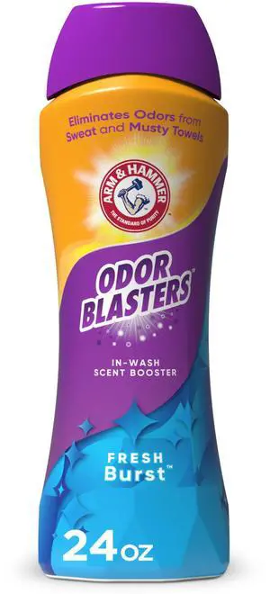 ARM & HAMMER Odor Blasters Fresh Burst Laundry Scent Booster, 24 Oz ARM & HAMMER Odor Blasters Fresh Burst Laundry Scent Booster, 24 Oz