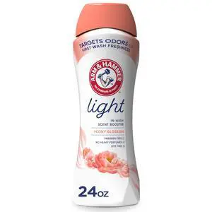 ARM & HAMMER Peony Blossom Scent Light Laundry Scent Booster, 24 Oz ARM & HAMMER Peony Blossom Scent Light Laundry Scent Booster, 24 Oz
