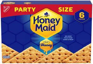 HONEY MAID Graham Crackers Party Size 28.8 oz Lunch Snacks HONEY MAID Graham Crackers Party Size 28.8 oz Lunch Snacks