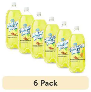 Great Value Pineapple Soda, 2 Liter Bottle (6 Pack) Great Value Pineapple Soda, 2 Liter Bottle (6 Pack)