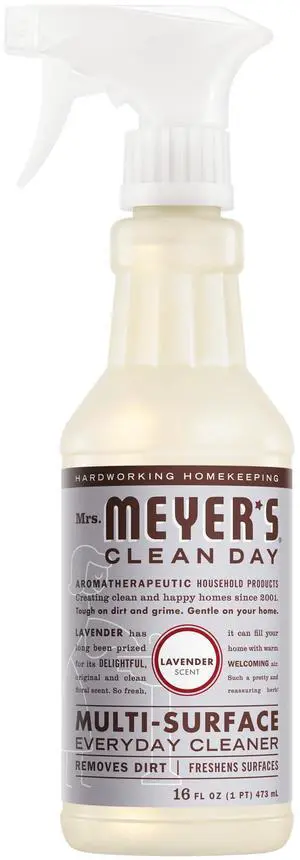 MRS. MEYER'S CLEAN DAY Lavender All-Purpose Cleaner Spray, 16 fl. oz MRS. MEYER'S CLEAN DAY Lavender All-Purpose Cleaner Spray, 16 fl. oz